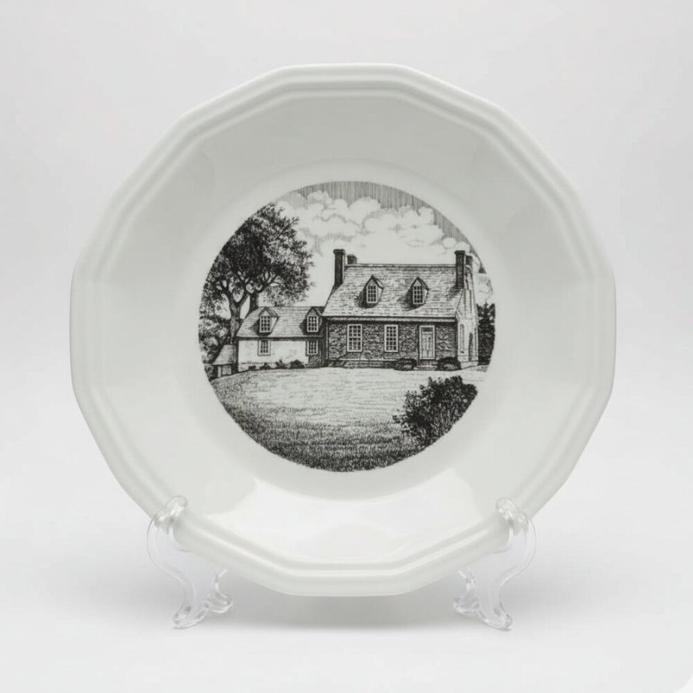 VINTAGE LUCILLE S PIPER MEMORY PLATE 1747